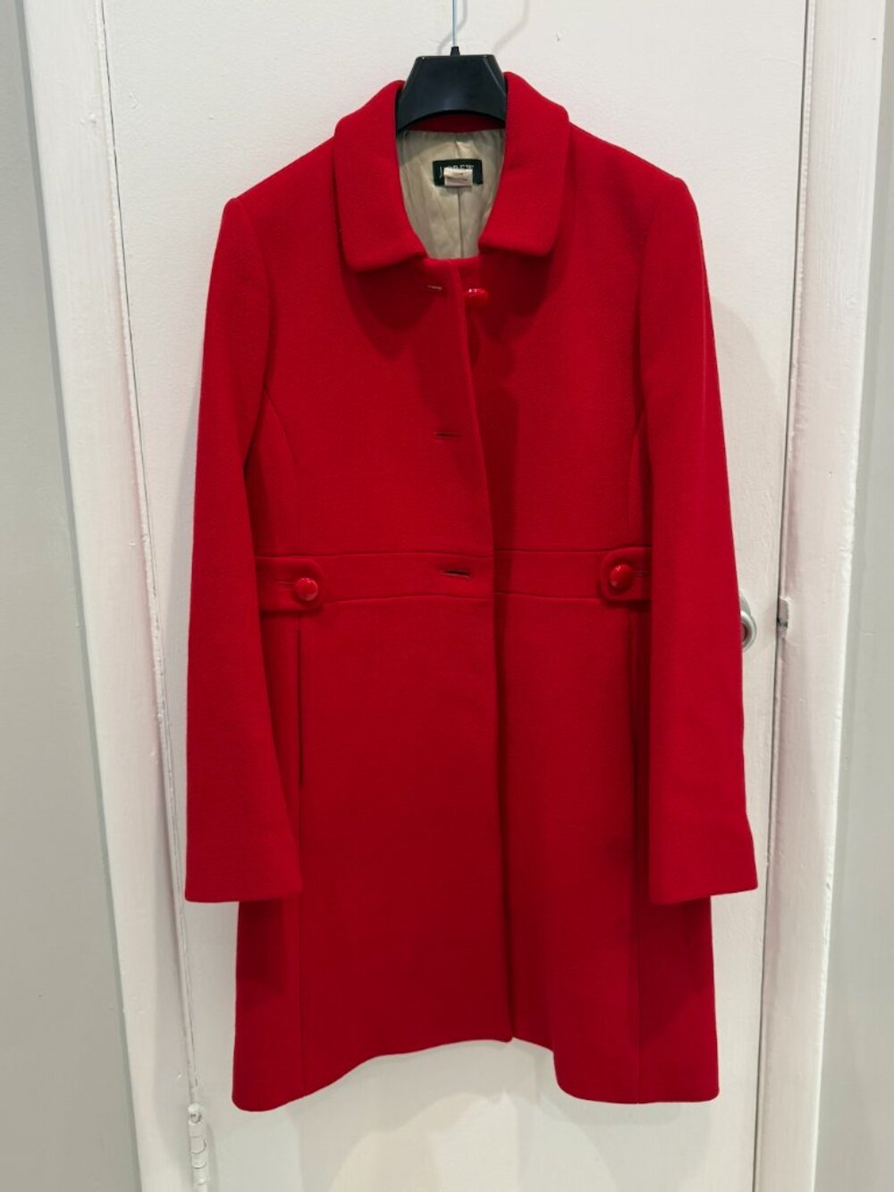 J.Crew Classic lady day coat in Italian double-cloth wool with Thinsulate